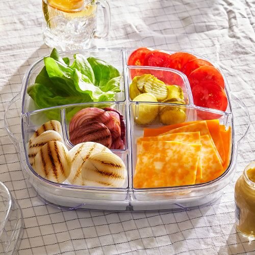 Pampered Chef Large Square Cool & Serve