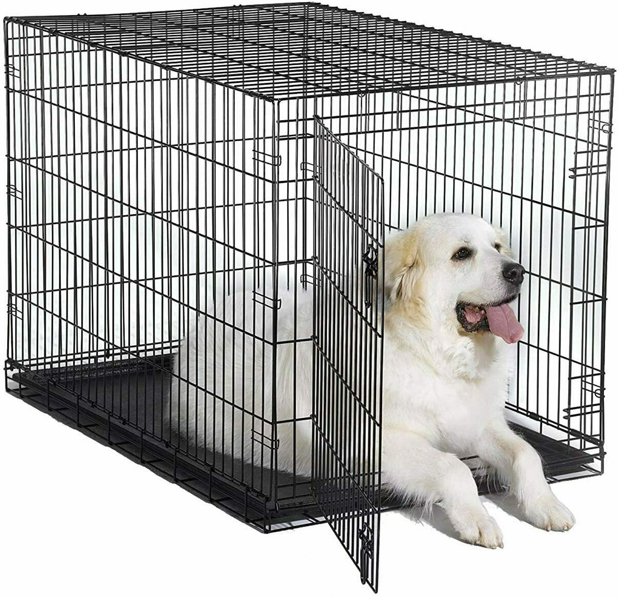 Folding Metal Dog Crate