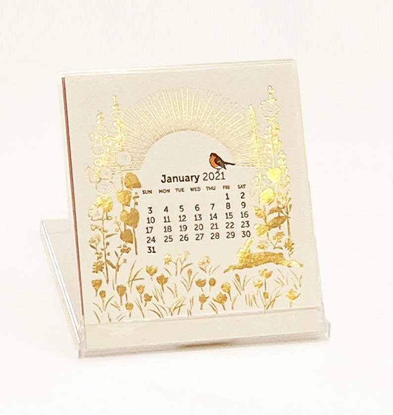 2021 Ilee Letterpress and Silkscreen Calendar