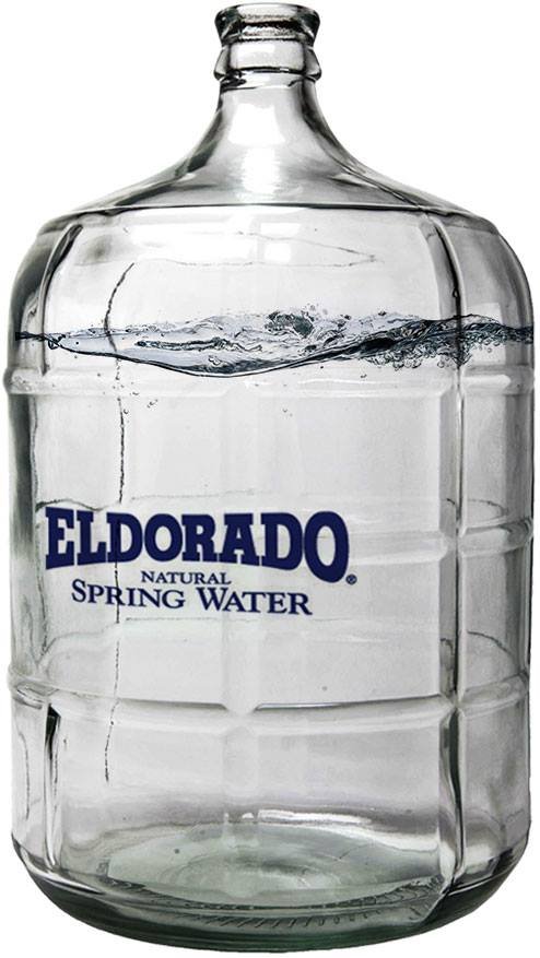 El Dorado 3 Gallon Glass Water Bottles