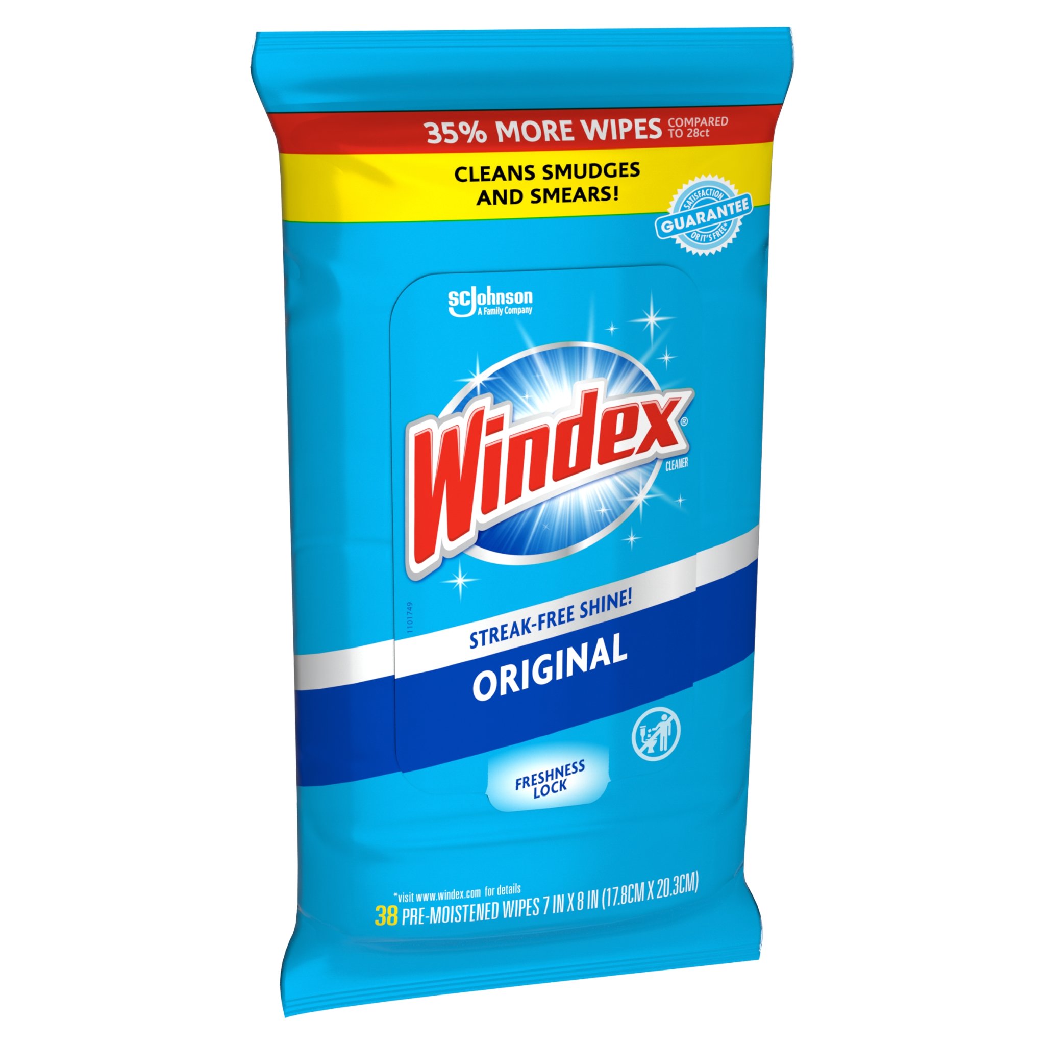Windex Glass and Surface Pre-Moistened Wipes