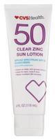 Clear Zinc Sun Lotion