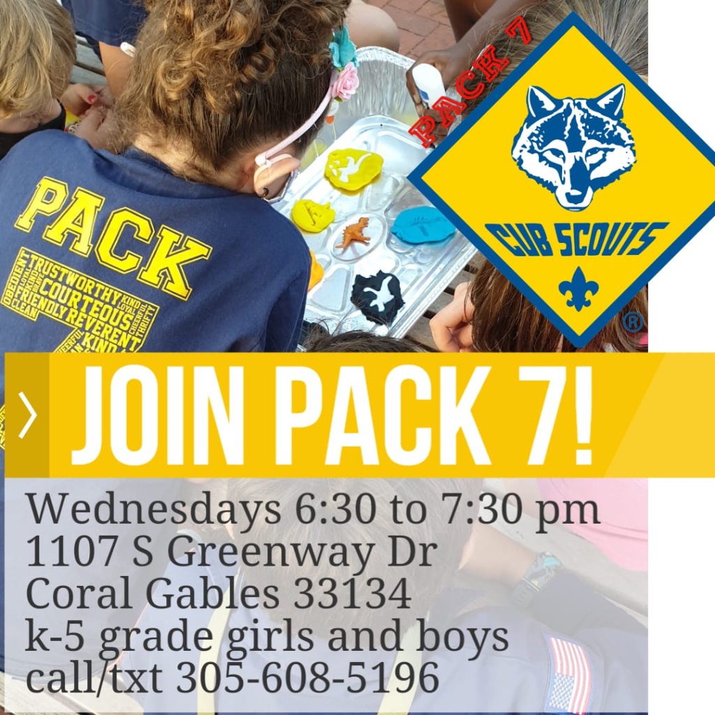 Cub Scouts Pack 7 Coral Gables