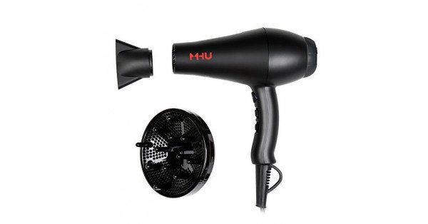Mhu Professional Salon Grade 1875w Low Noise Ionic Ceramic AC Infrared Heat Hair Dryer