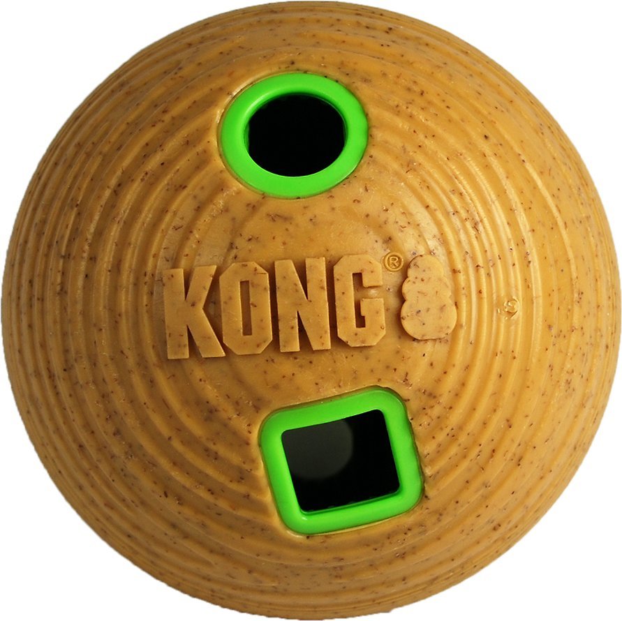 Kong Bamboo Feeder Ball Dog Toy