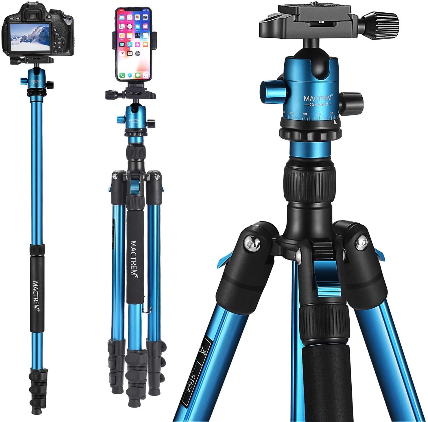 MACTREM Professional Camera Tripod