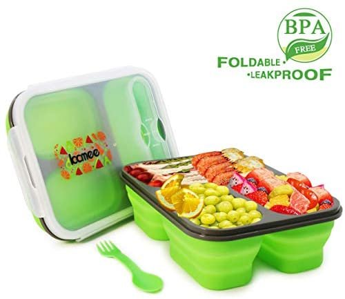 Kcmee Foldable Kids Bento Box