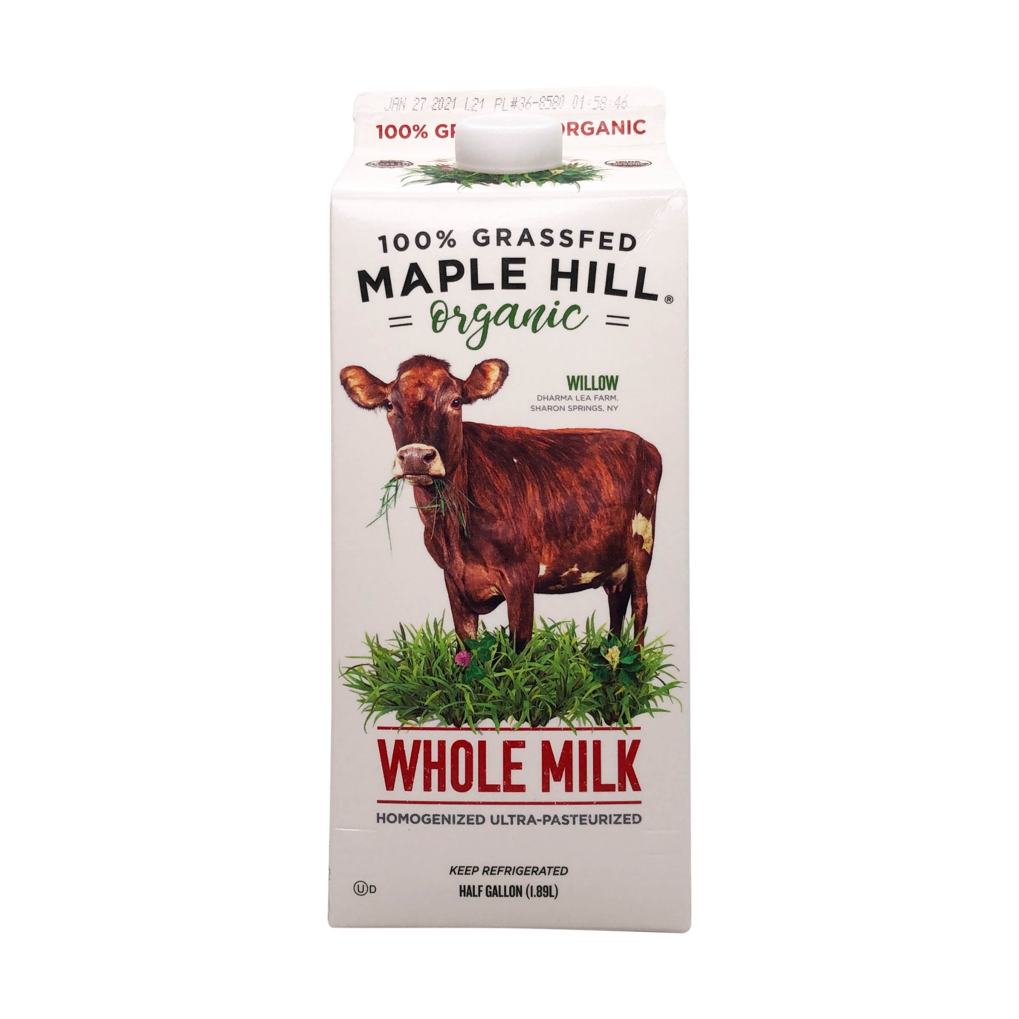 Maple Hill Grassfed Whole Milk