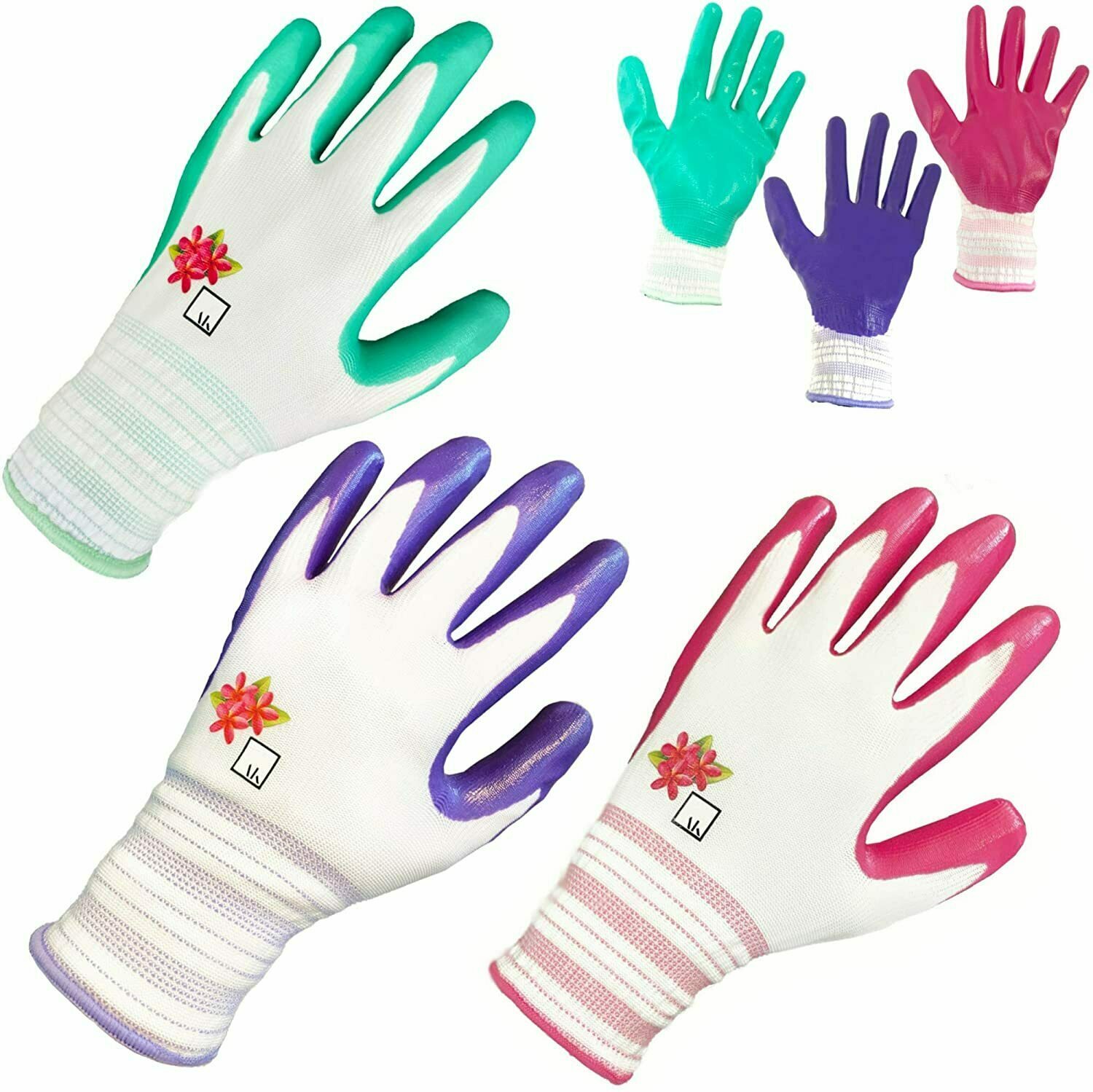 ArtAK Garden Gloves Women’s Work Gloves