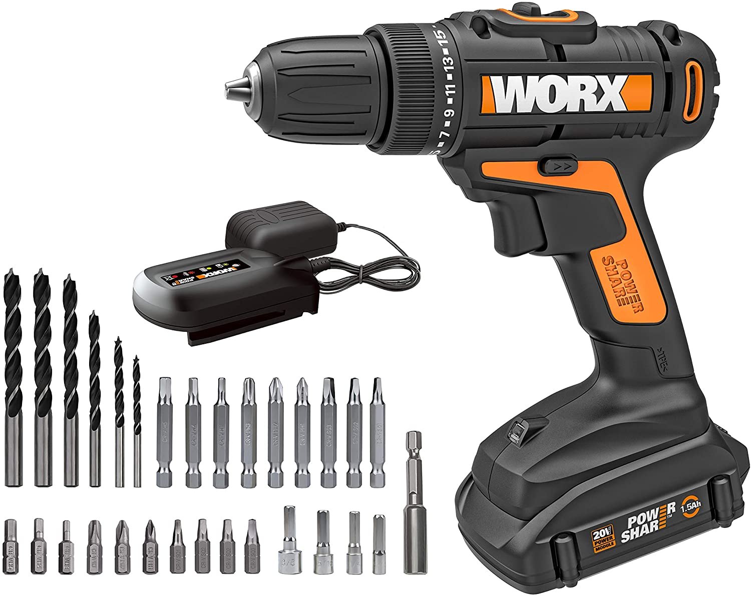 Worx Wx101l.4 20v Cordless Drill Driver