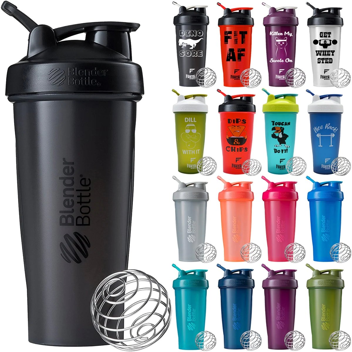 Muscle Joe Classic Blender Bottle 28oz