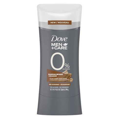Dove Men+Care 0% Aluminum Deodorant Stick