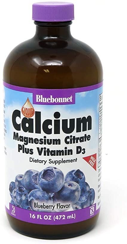 Bluebonnet Calcium Magnesium Citrate Plus Vitamin D3