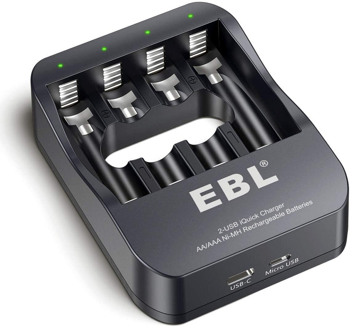 EBL Smart Rechargeable Battery Charger