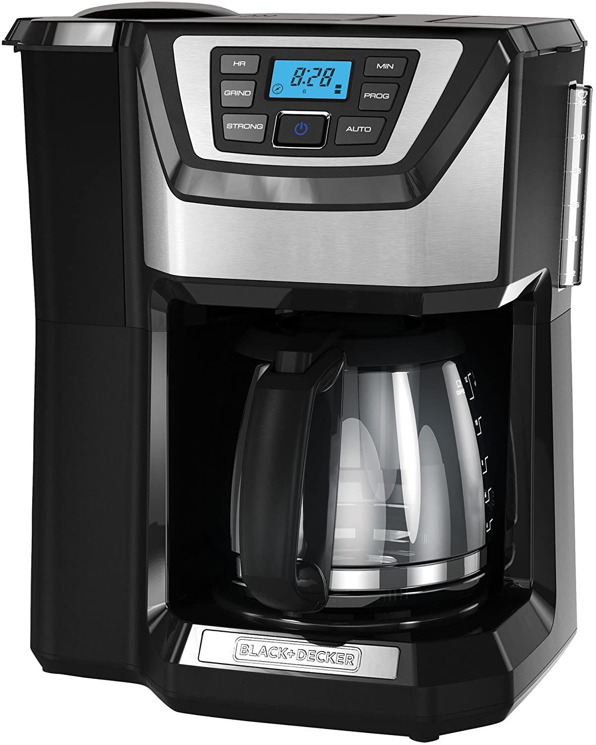 BLACK+DECKER 12-Cup Mill and Brew Coffeemaker