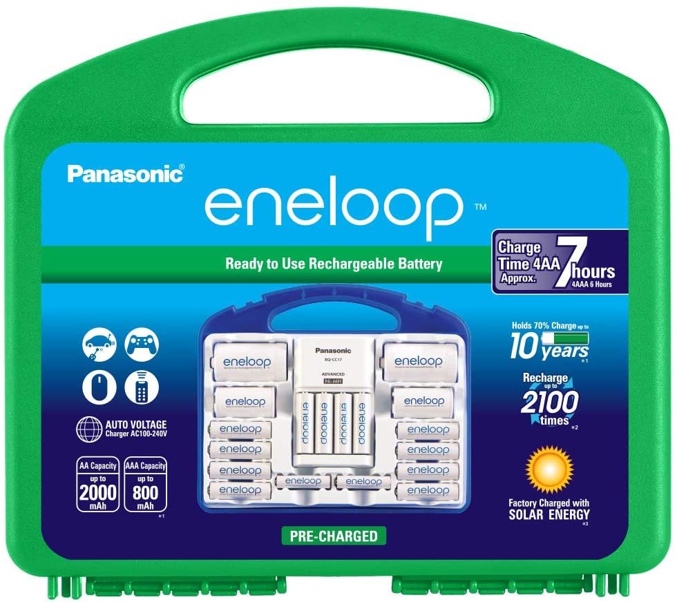 Panasonic K-Kj17mc124a Eneloop Super Power Pack