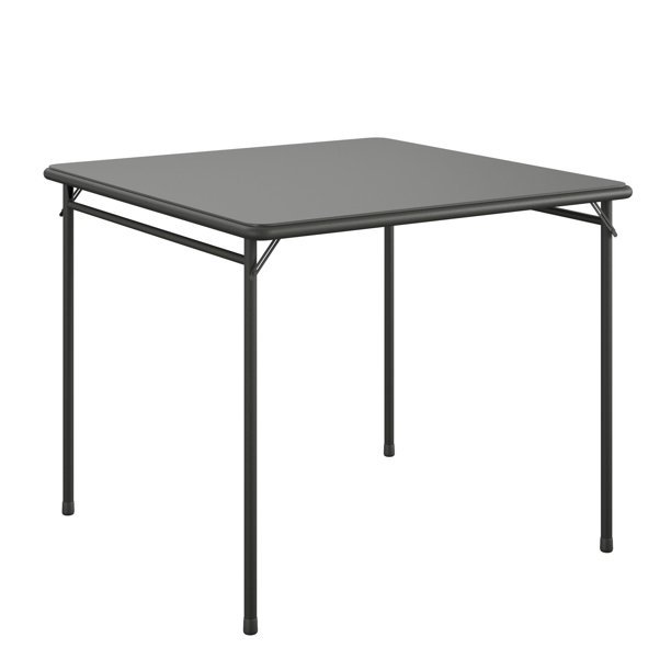 Cosco 34" Vinyl Upholstered Steel Frame Folding Table