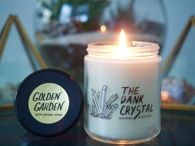 Dank Crystal Candles