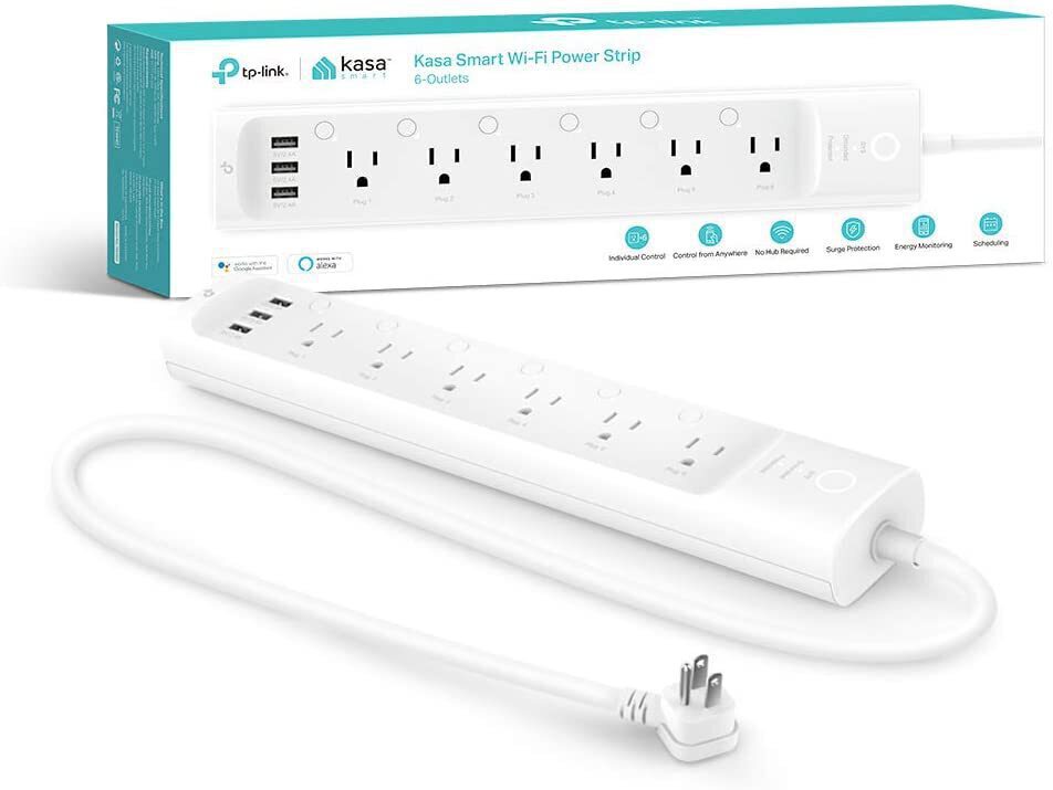 Kasa Smart Wi-Fi Power Strip (HS300)