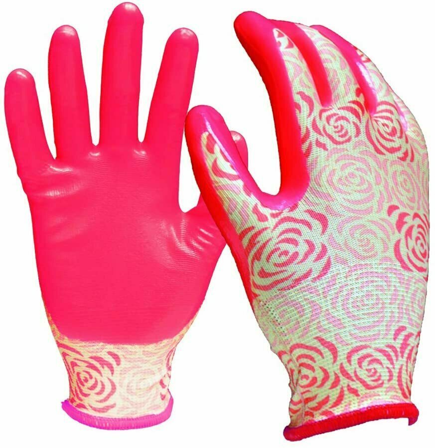 Digz Women's Nitrile Gardening Gloves
