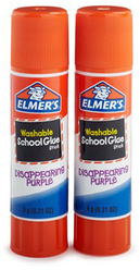 Elmer's Disappearing Purple School Glue Stick
