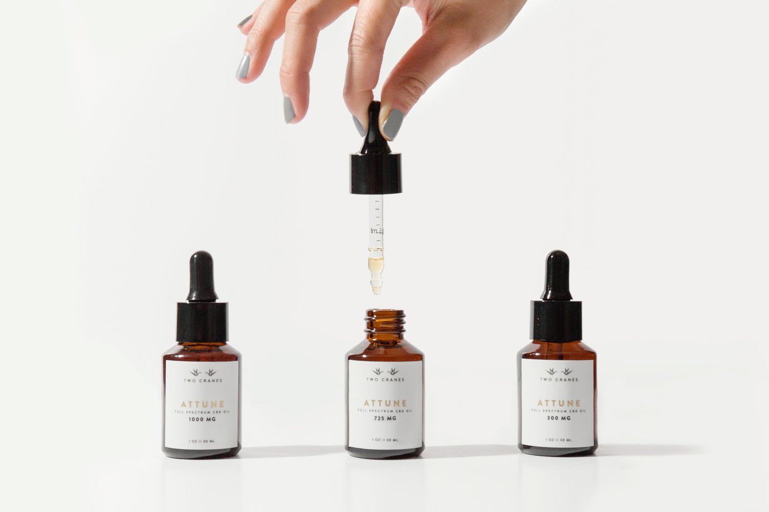 Two Cranes Botanicals Attune CBD Oil