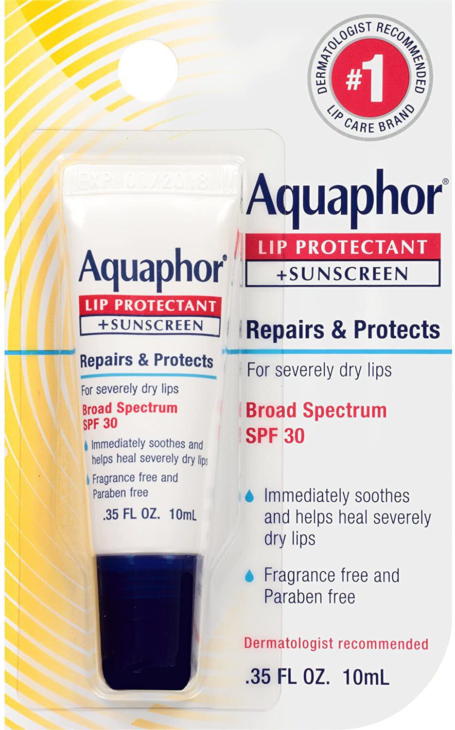 Aquaphor Lip Protectant + Sunscreen