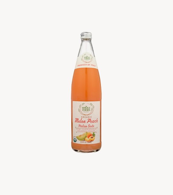 Whole Foods Market Organic Melon Peach Italian Soda