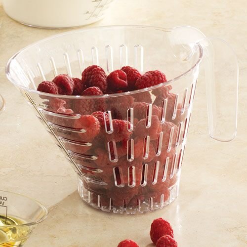 Pampered Chef Easy Read Measuring Colander Reviews • Fresh Chalk