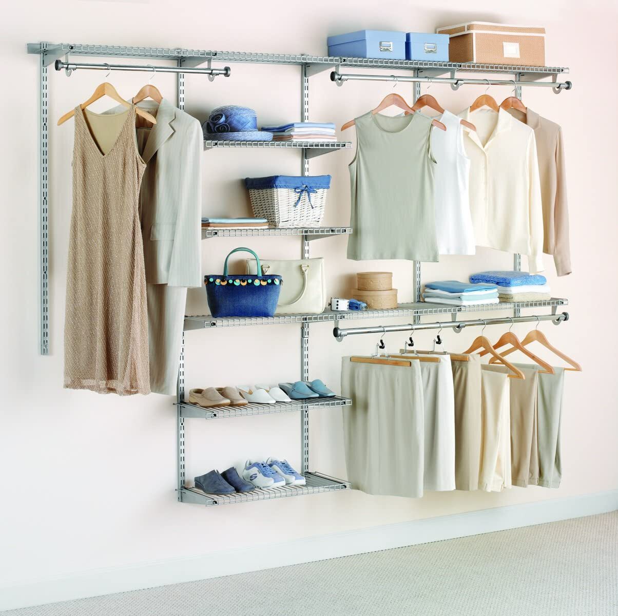 Rubbermaid Configurations Closet Organizer Kit