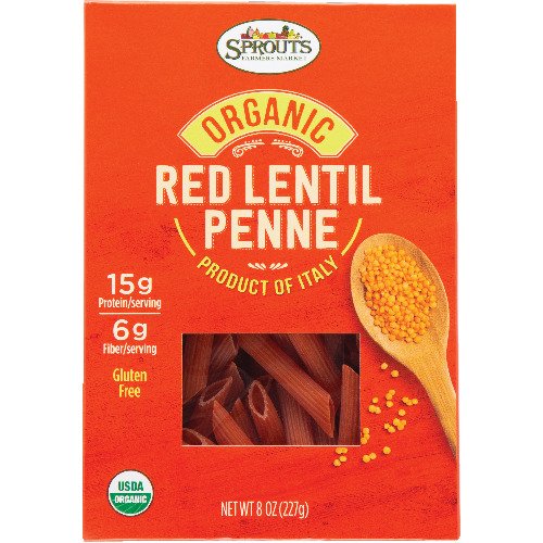 Sprouts Organic Red Lentil Penne