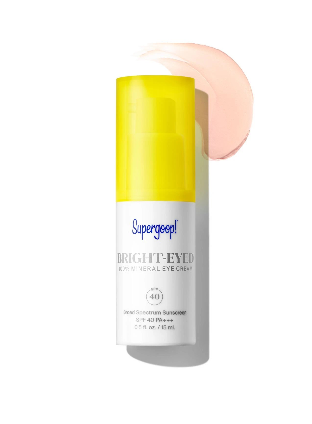 Supergoop! Bright-Eyed 100% Mineral Eye Cream Spf 40