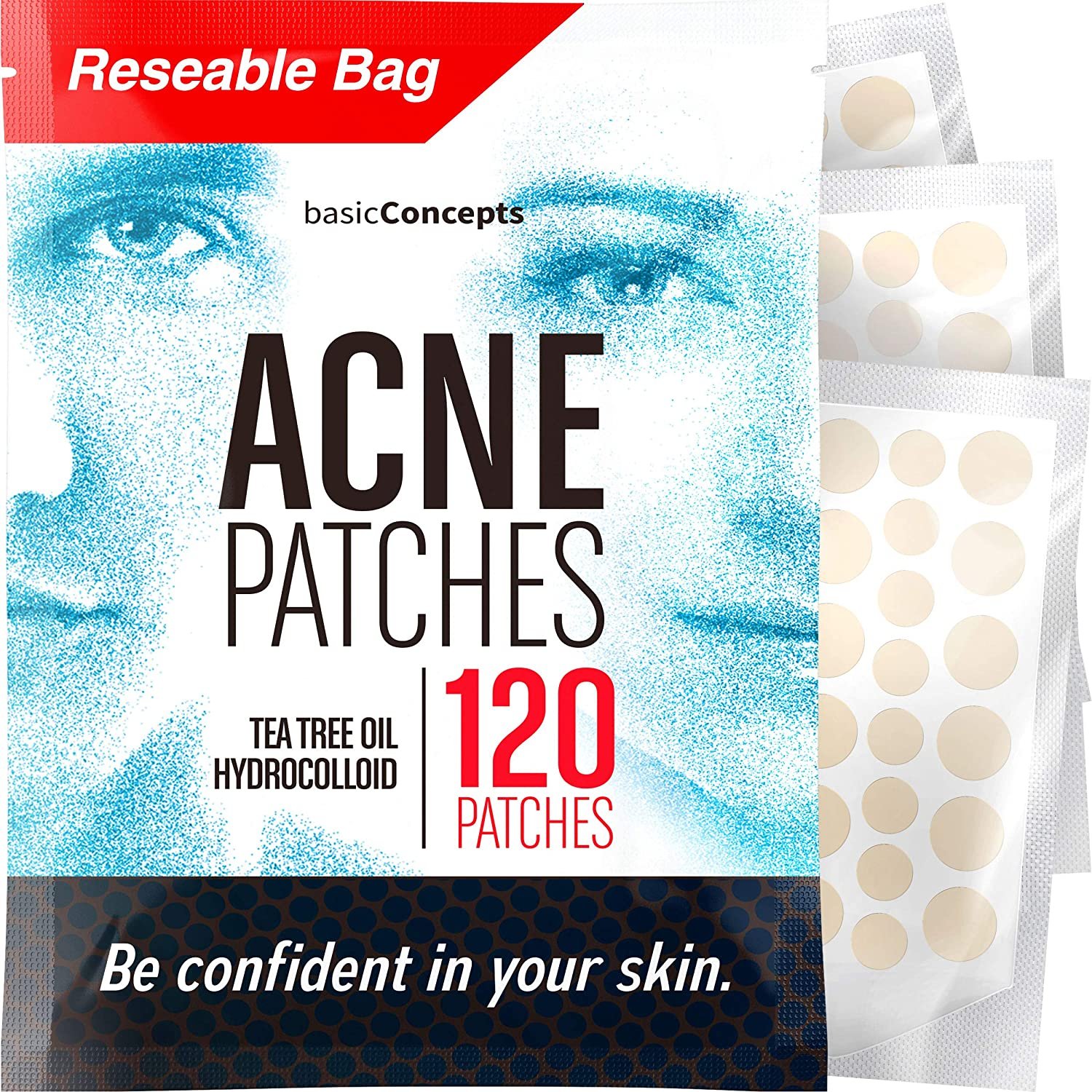 Basic Concepts Acne Patches (120 Pack)