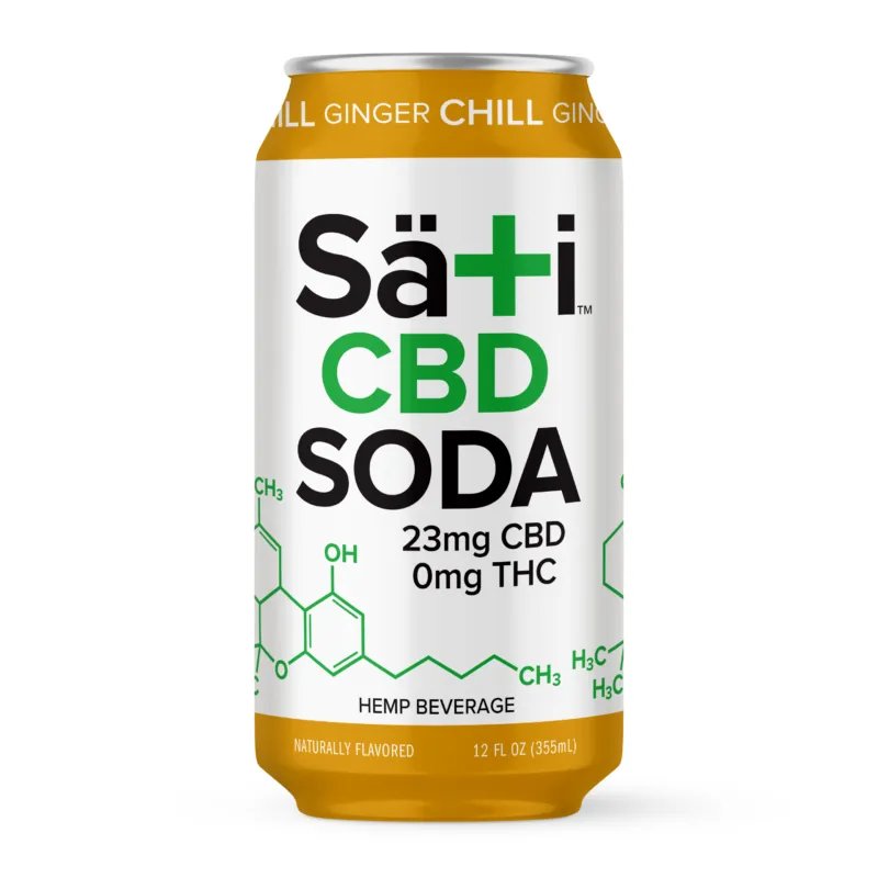 Sati Chill Ginger Cbd Soda