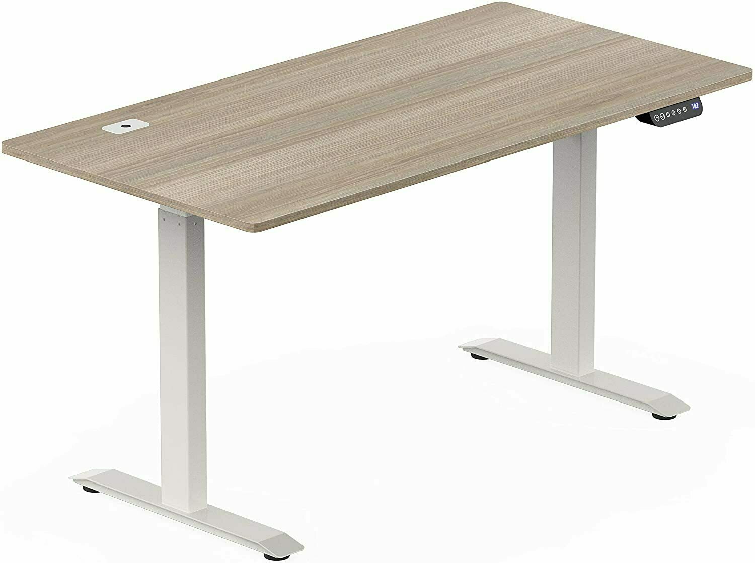 SHW Electric Adjustable Computer Desk