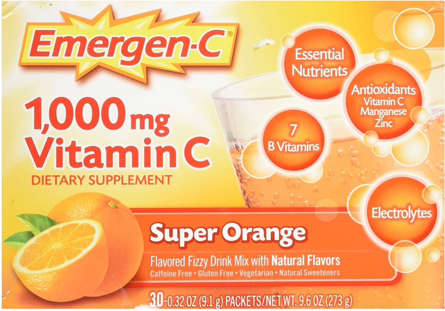 Emergen-C Vitamin C Super Orange