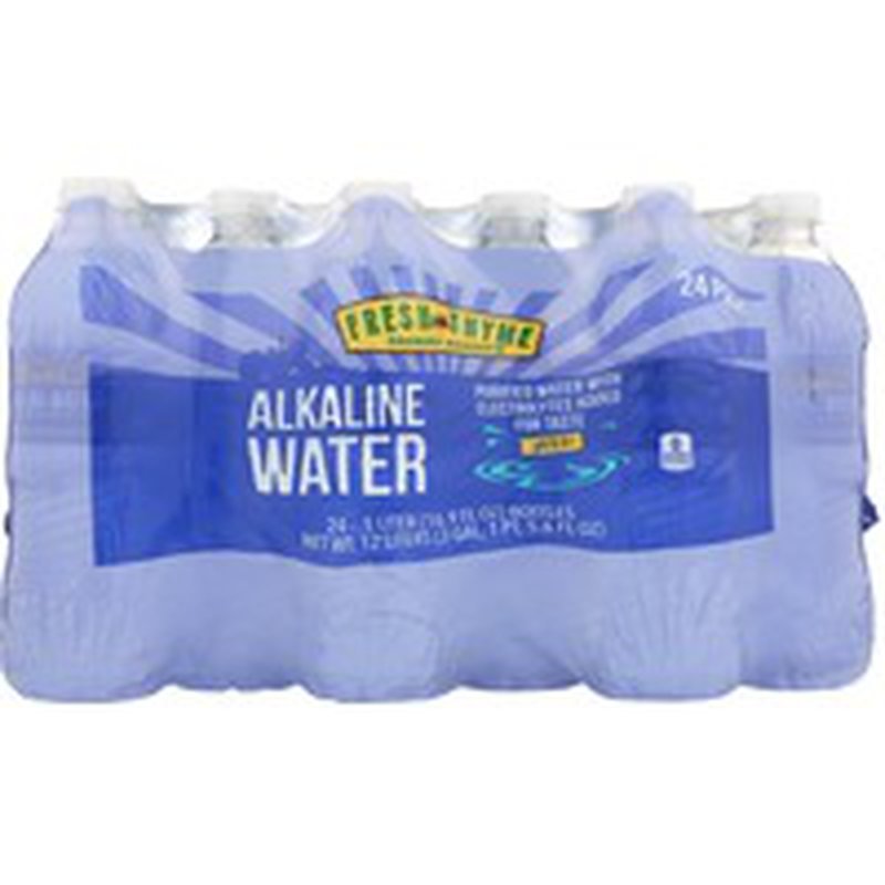 Fresh Thyme Alkaline Water