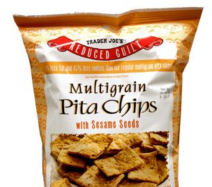 Traders Joe’s Multigrain Pita Chips With Sesame Seeds