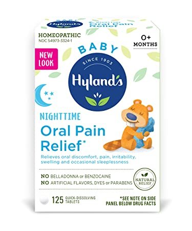 Hyland's Baby Nighttime Oral Pain Relief Tablets