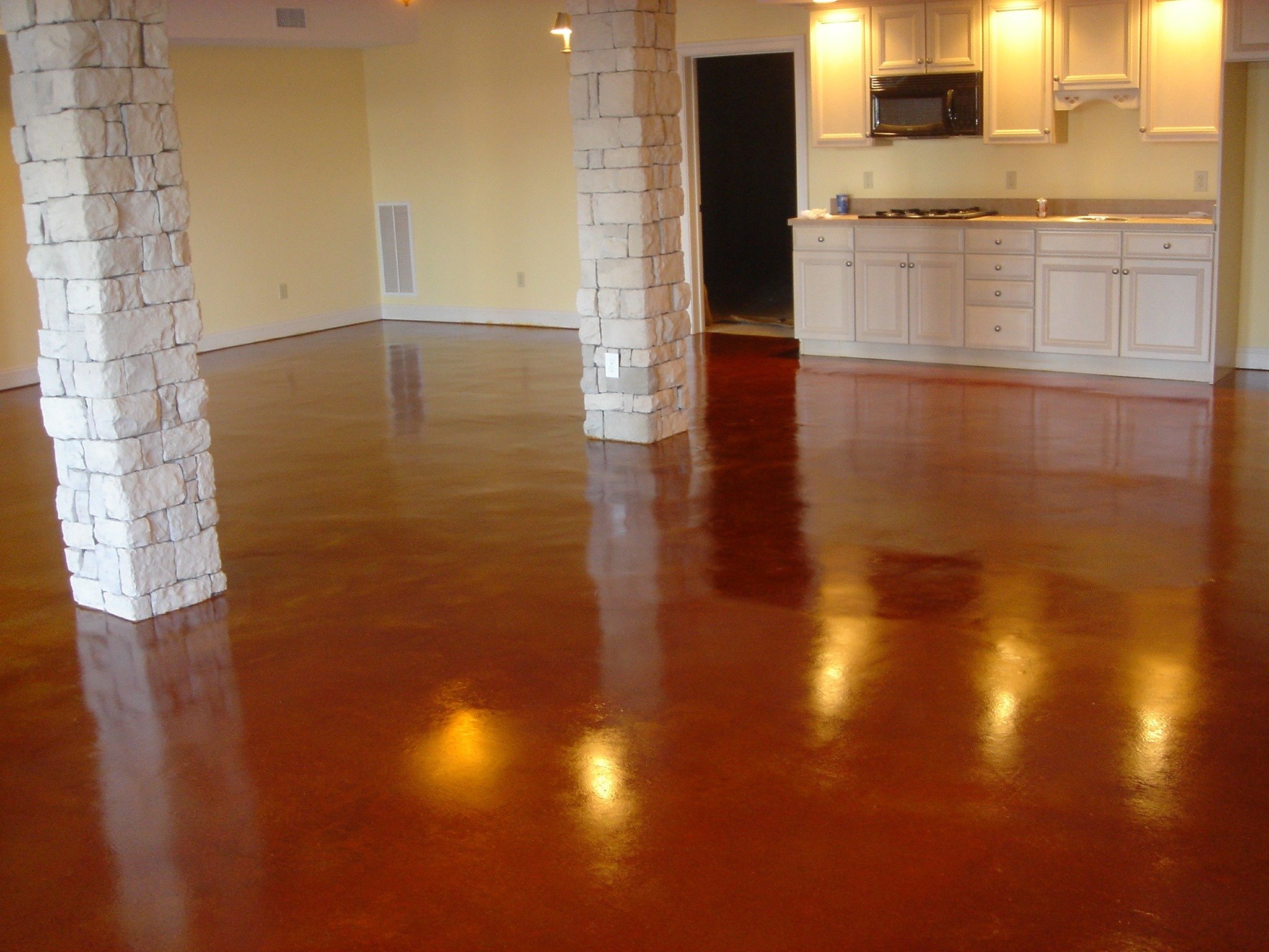 Sat Stained Concrete