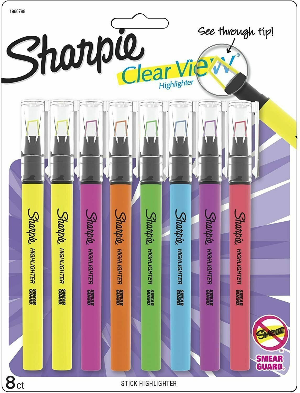Sharpie Clear View Highlighter Stick