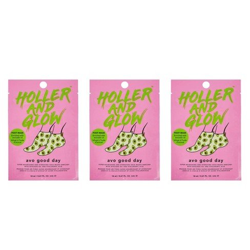 Holler and Glow Purrfect Pedi Foot Mask