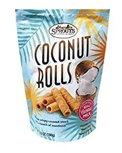 Sprouts Dark Chocolate Dipped Coconut Rolls