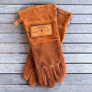 Personalized Leather Grill Gloves