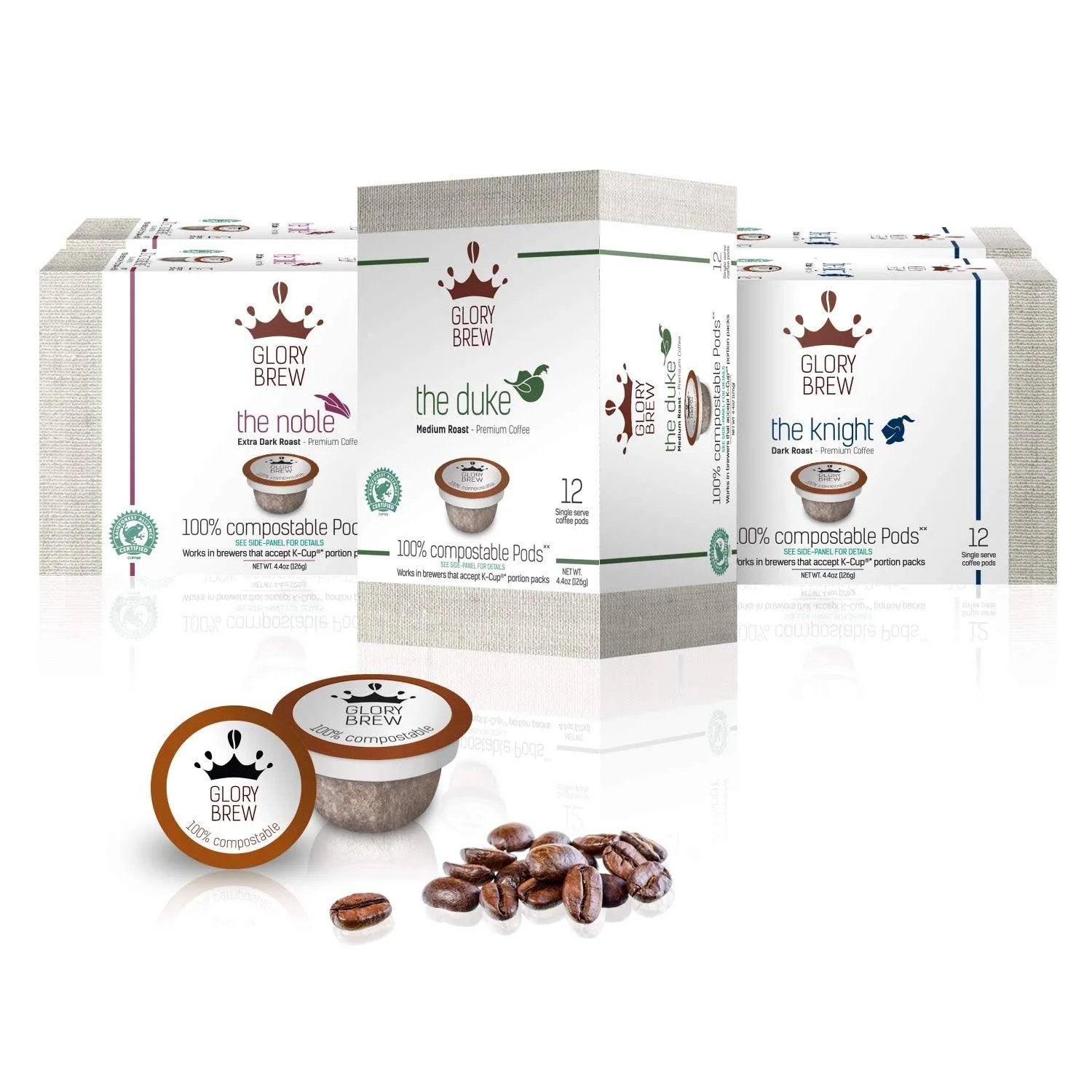Glorybrew Variety Pack Compostable K-Cups