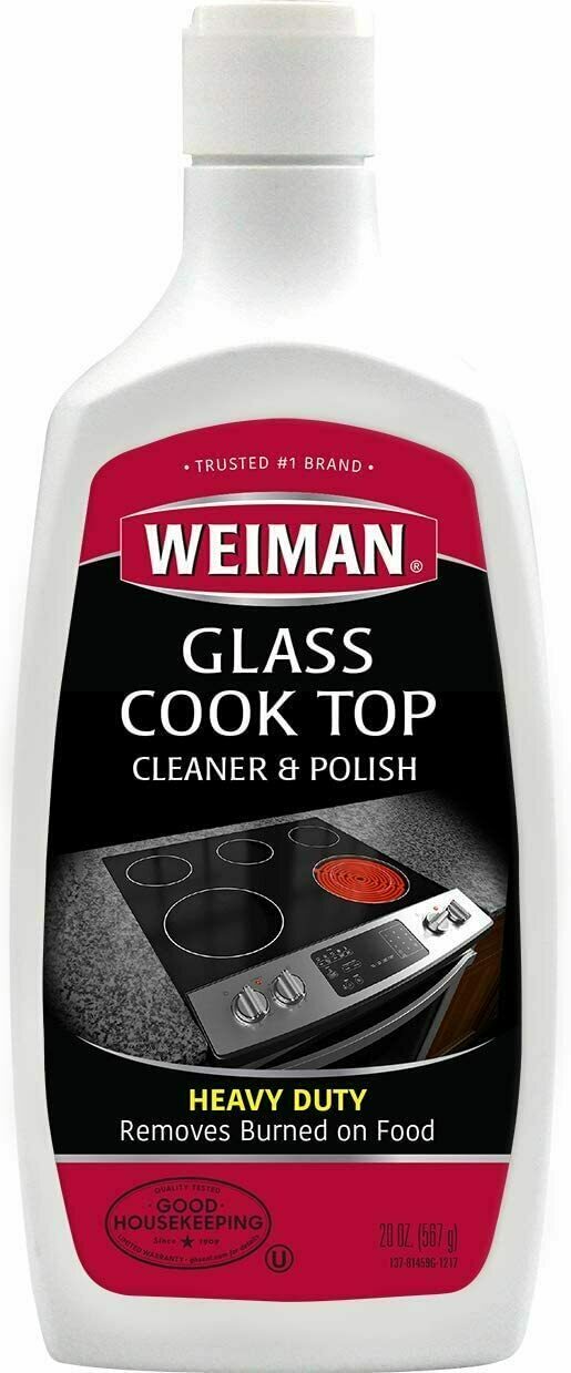 Weiman Glass Cook Top Heavy Duty Cleaner & Polis