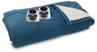 Biddeford Microplush Sherpa Electric Blanket