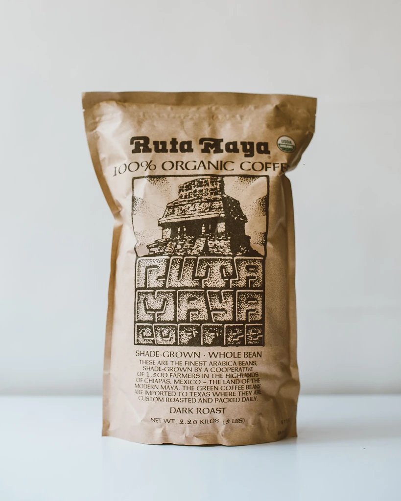 Ruta Maya Dark Roast Organic Coffee Beans