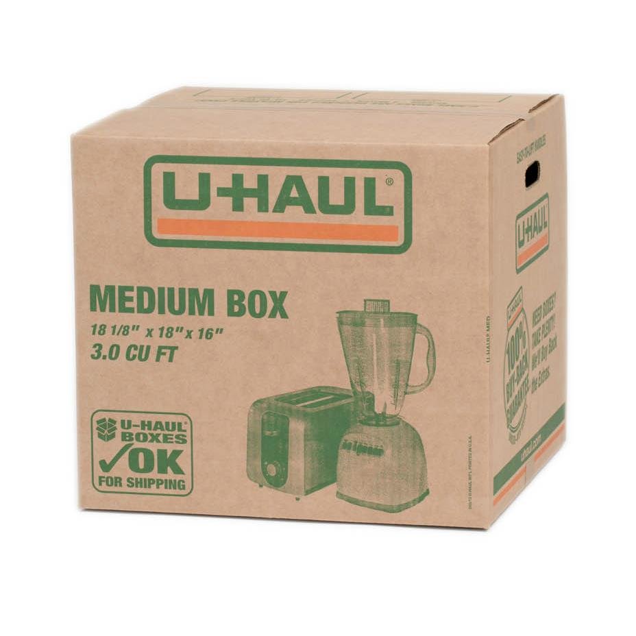 Uhaul Boxes and Supplies