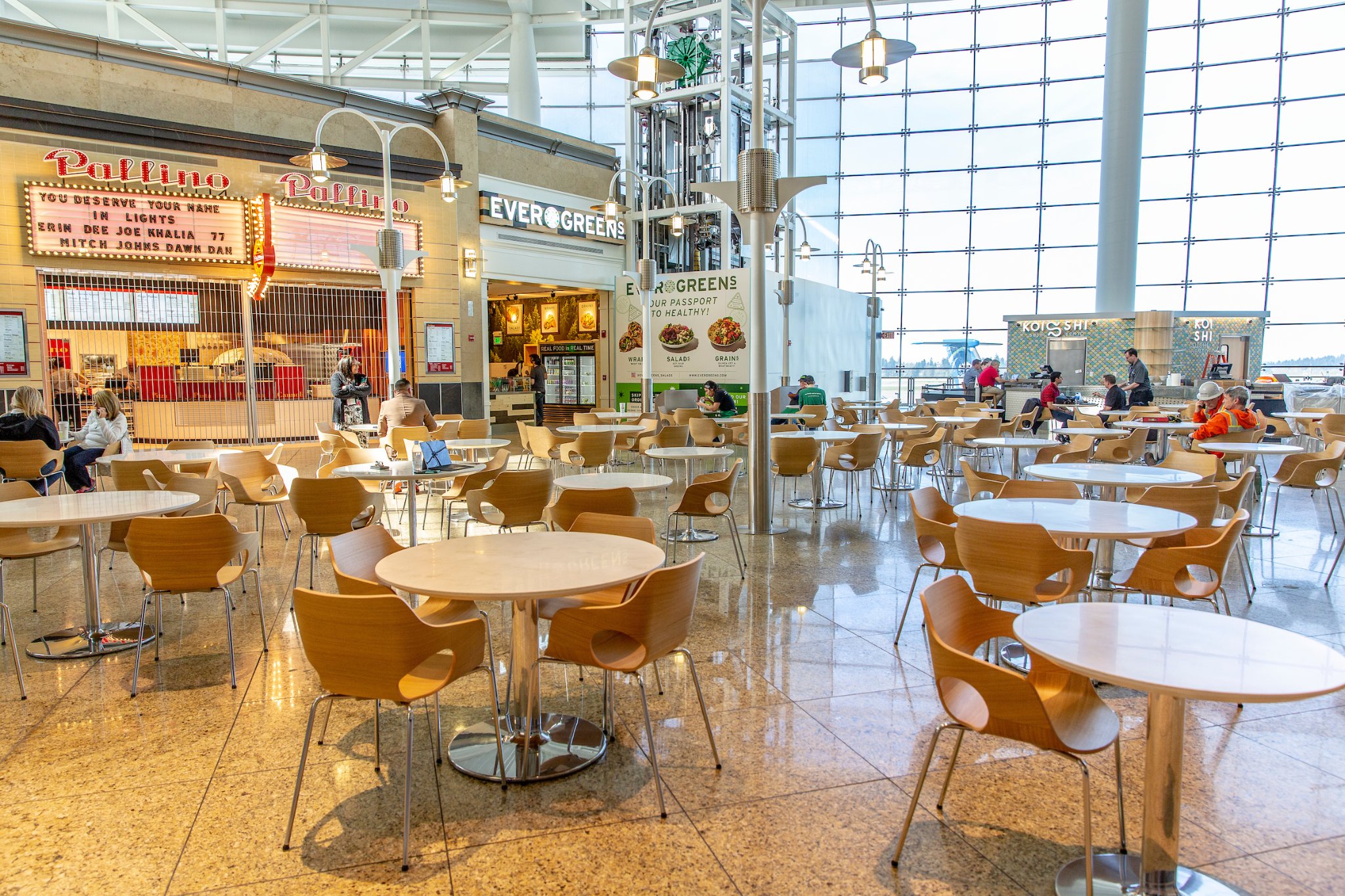 Central Terminal at SEA Airport